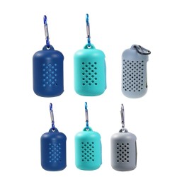 Quick Drying Cooling Microfiber Towel Instant Cooling Relief Sports Portable Yoga Gym Pilates Running Travel Towel with