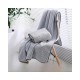 Super Soft Bamboo Charcoal Bath Towel - A-Class Coral Fleece, Quick-Dry & Antibacterial