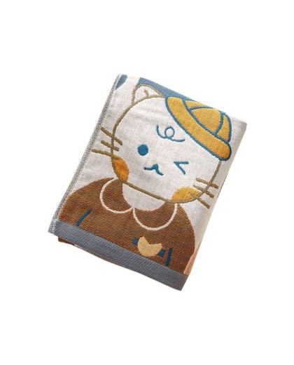 Soft Cotton Gauze Bath Towel - Super Absorbent, Quick-Dry, Gentle on Skin for Adults and Kids