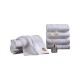 Premium Cotton Bath Towel Set: Extra Large, Ultra Absorbent, Hotel Quality White Towels
