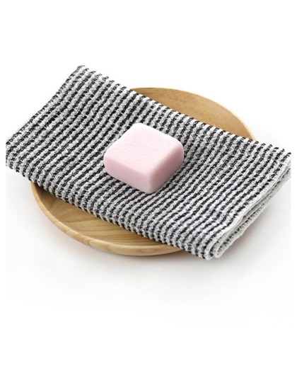 Women Men Carbon Fiber Beauty Skin Bath Towel Wash Cloth Magic Shower Body Skin Exfoliating Massage Back Scrbber Bathroo