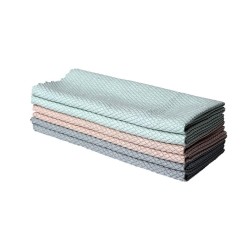 Heavy-Duty Fish Scale Pattern Glass Cleaning Cloth – Streak-Free, Lint-Resistant, Multi-Surface Kitchen Towel